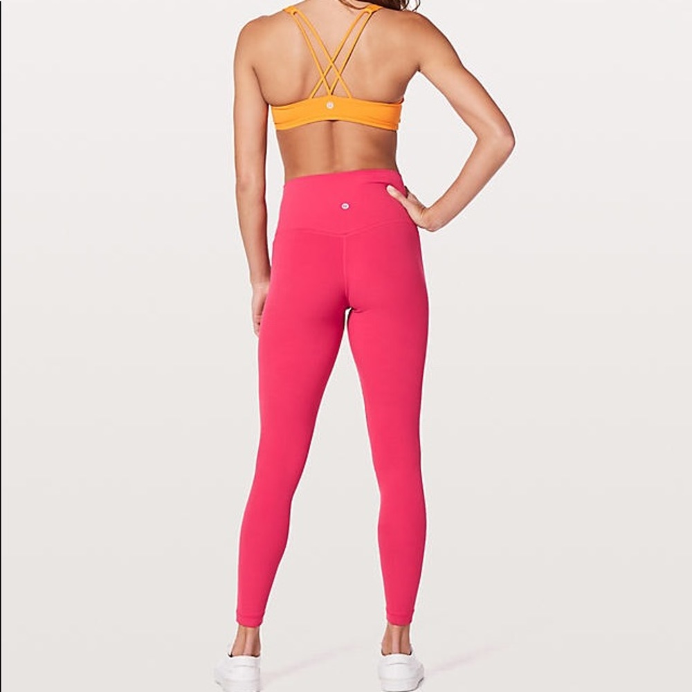Lululemon align pant 28” Fuchsia Hot Pink 6